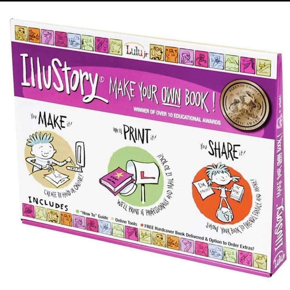 Illustory Make your own Book! By Lulu Jr.